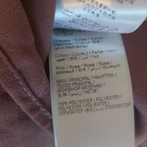 Lost Ink Nordstrom Cold Shoulder Dress Dusty Rose NWT size 20 - Picture 6 of 6